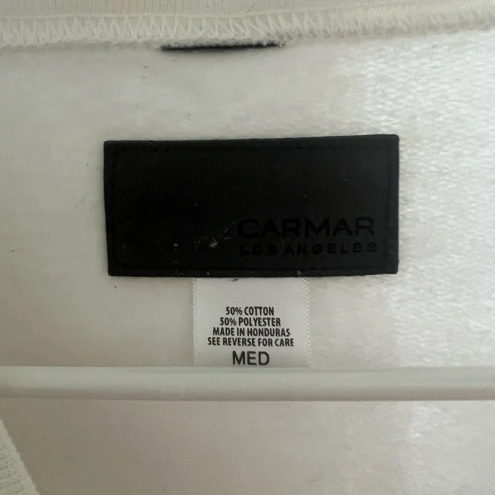LF Stores Black Star Patch Pullover Sweatshirt Size M - Picture 3 of 4